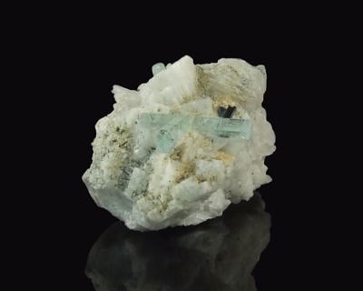 Aquamarine, Tourmaline (Pakistan - Shigar Valley)