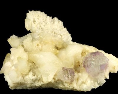 Fluorite, calcite - China, Shangbao