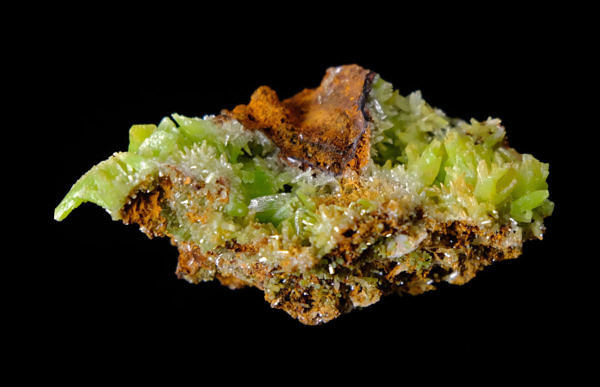 Pyromorphite - Daoping mine, Goncheng County, Guilin Prefecture, Guangxi Province, Zhuang autonomous region, China