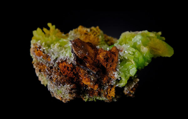 Pyromorphite - Daoping mine, Goncheng County, Guilin Prefecture, Guangxi Province, Zhuang autonomous region, China