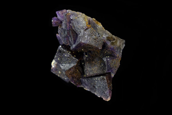 Fialový fluorit - Cave-in-Rock, Hardin County, Illinois, USA